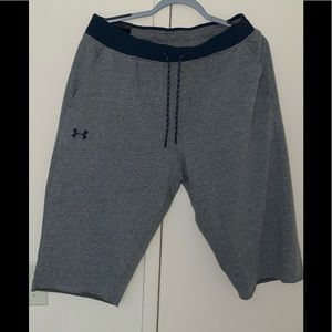 Underarmour fleece shorts (large)